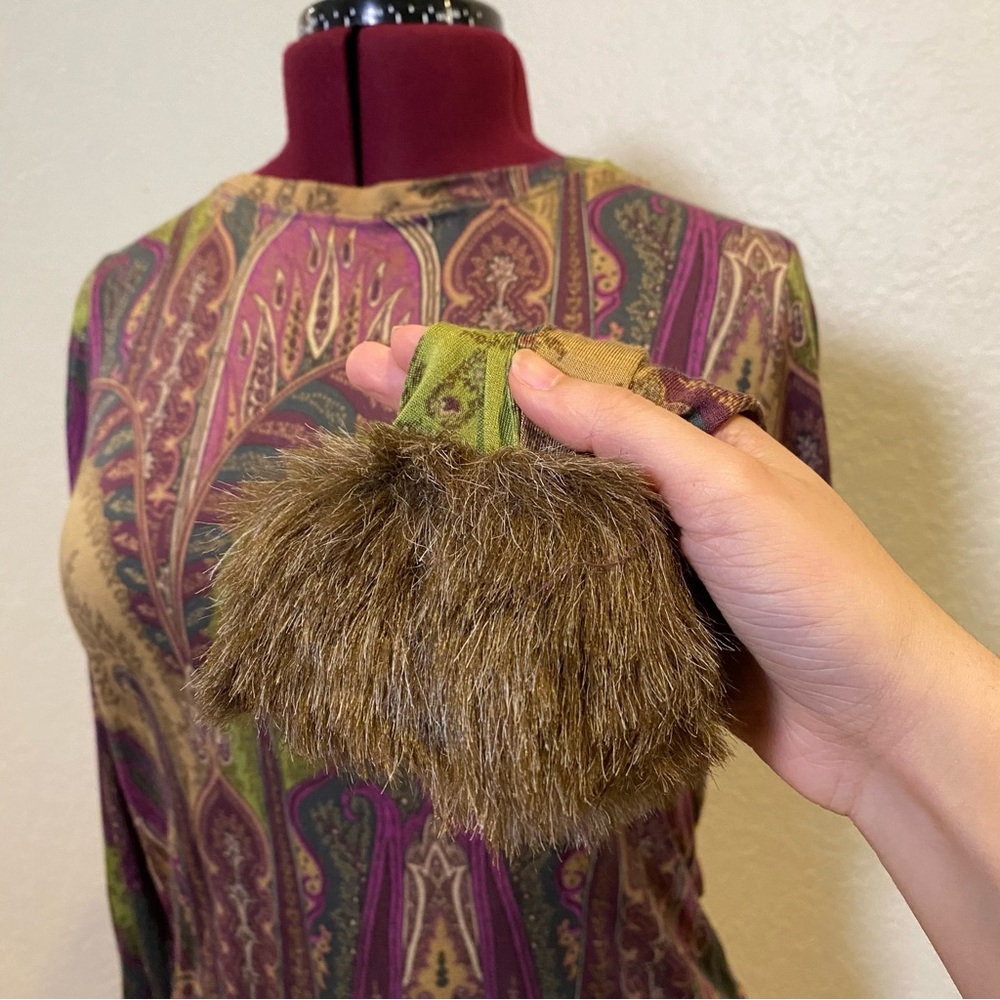 Lynn Ritchie | Abstract Pattern Long Sleeve Blous… - image 6